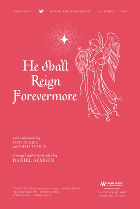 Book cover for He Shall Reign Forevermore - CD ChoralTrax