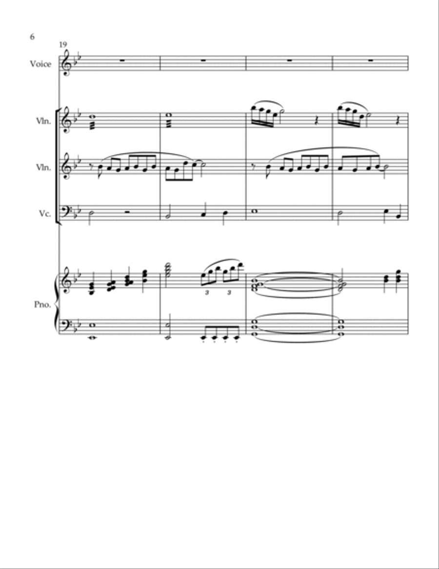 The Butcher of Bleeker Street Chamber Music scores gallery preview page 6