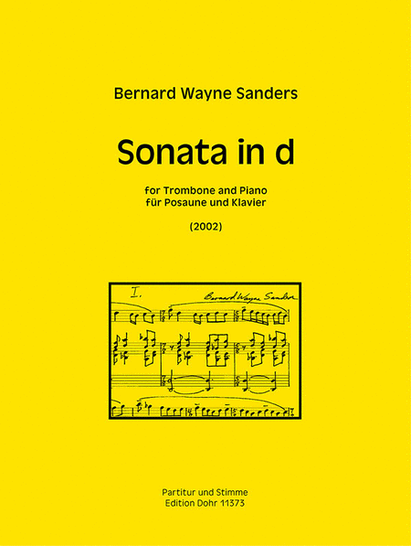 Sonata in d für Posaune und Klavier (2002)