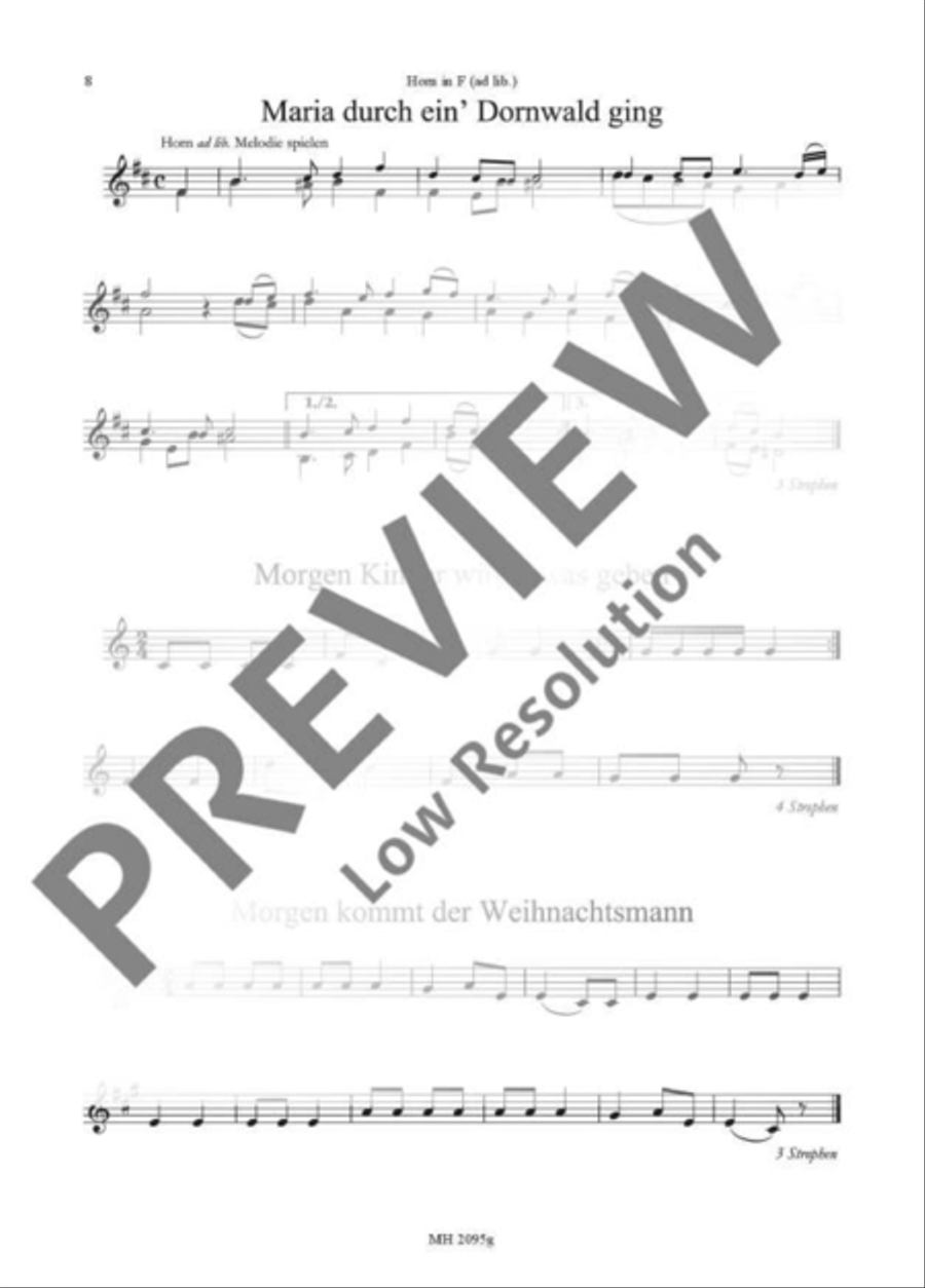 Christmas Carols Christmas Carols Part scores gallery preview page 9