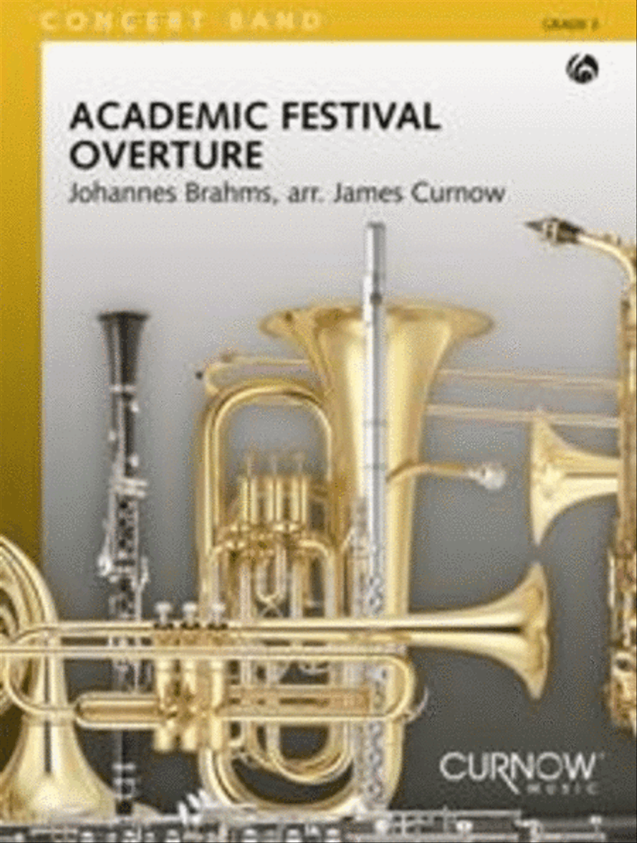 Academic Festival Overture Concert Band scores gallery preview page 1