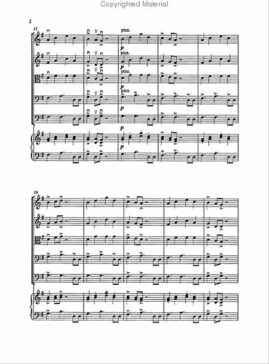 Chilli Salsa String Orchestra scores gallery preview page 3