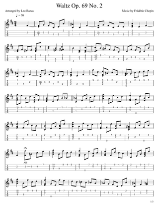Waltz Op. 69 No.2