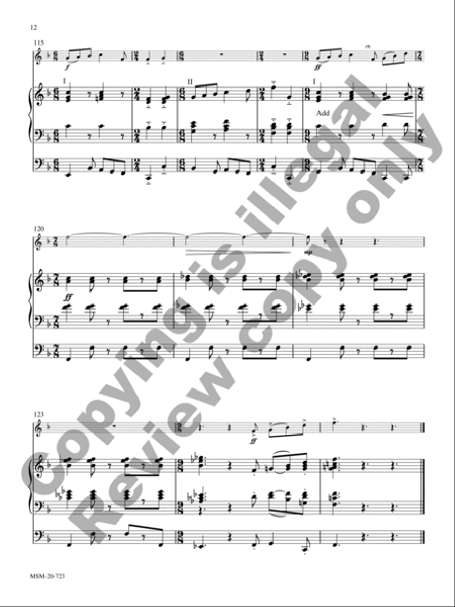 Christmas Carol Trilogy Christmas Carol Trilogy Trumpet scores gallery preview page 7