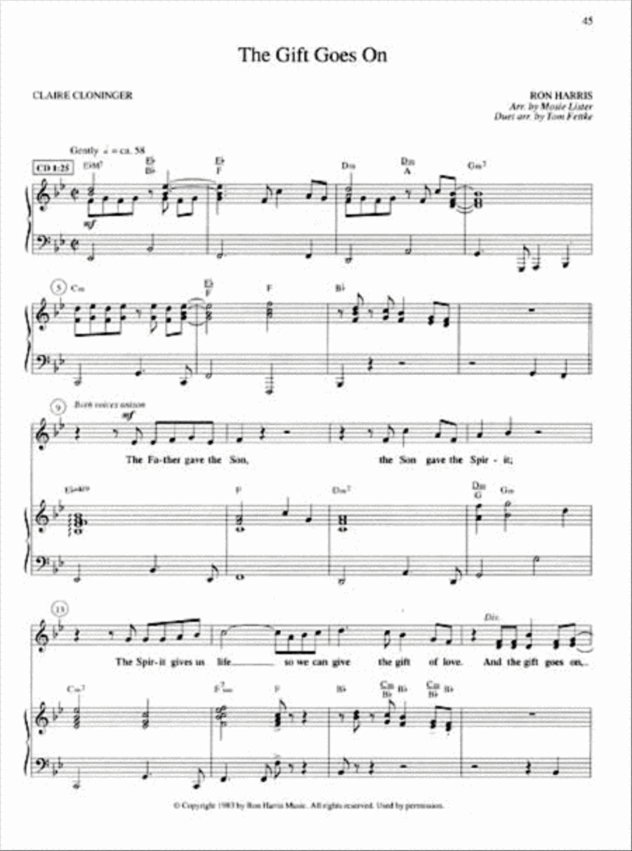 The Christmas Duet Book The Christmas Duet Book High Voice scores gallery preview page 2