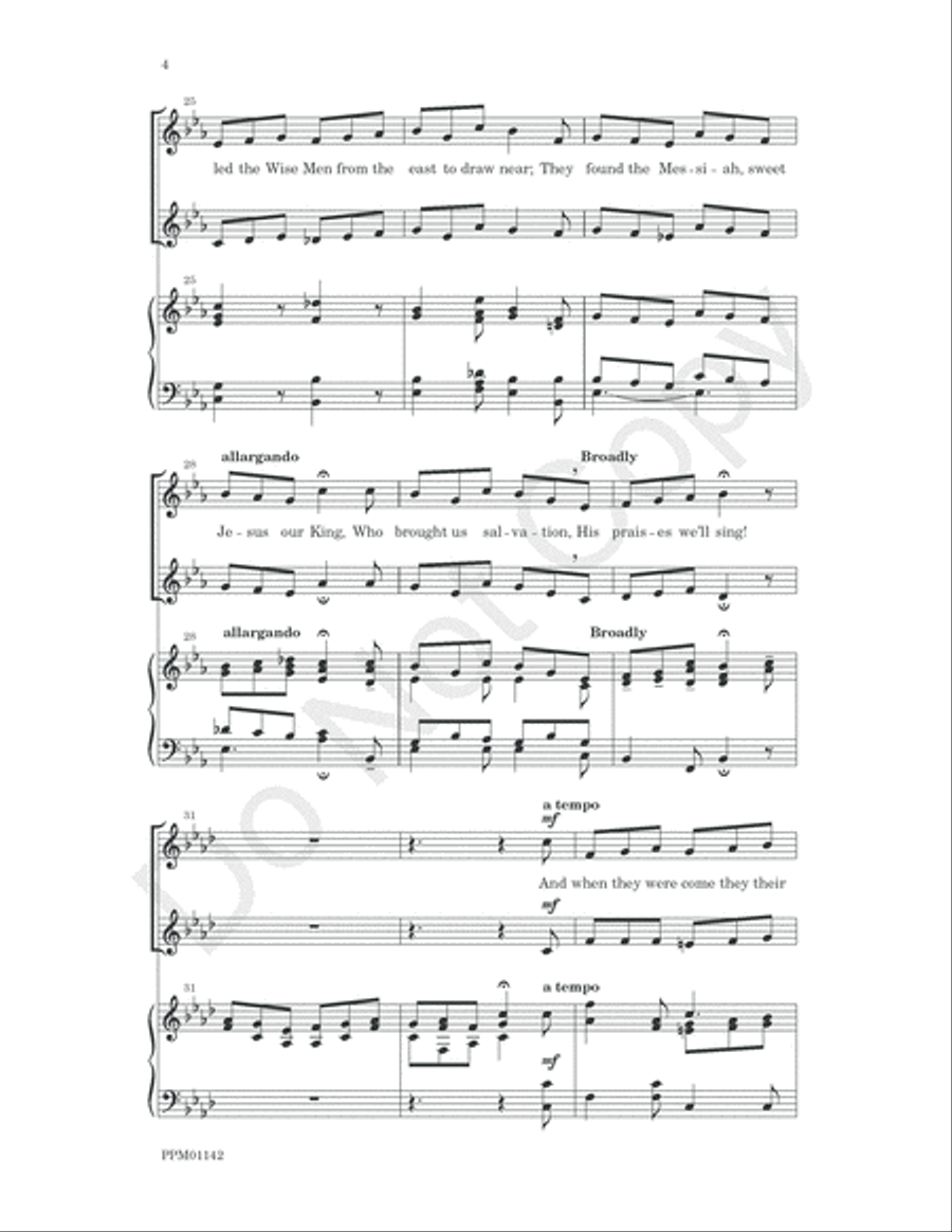 Rejoice and Be Merry SA scores gallery preview page 7