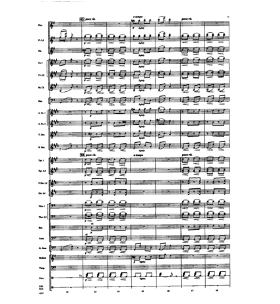 Hungarian Dance No. 5 Concert Band scores gallery preview page 11