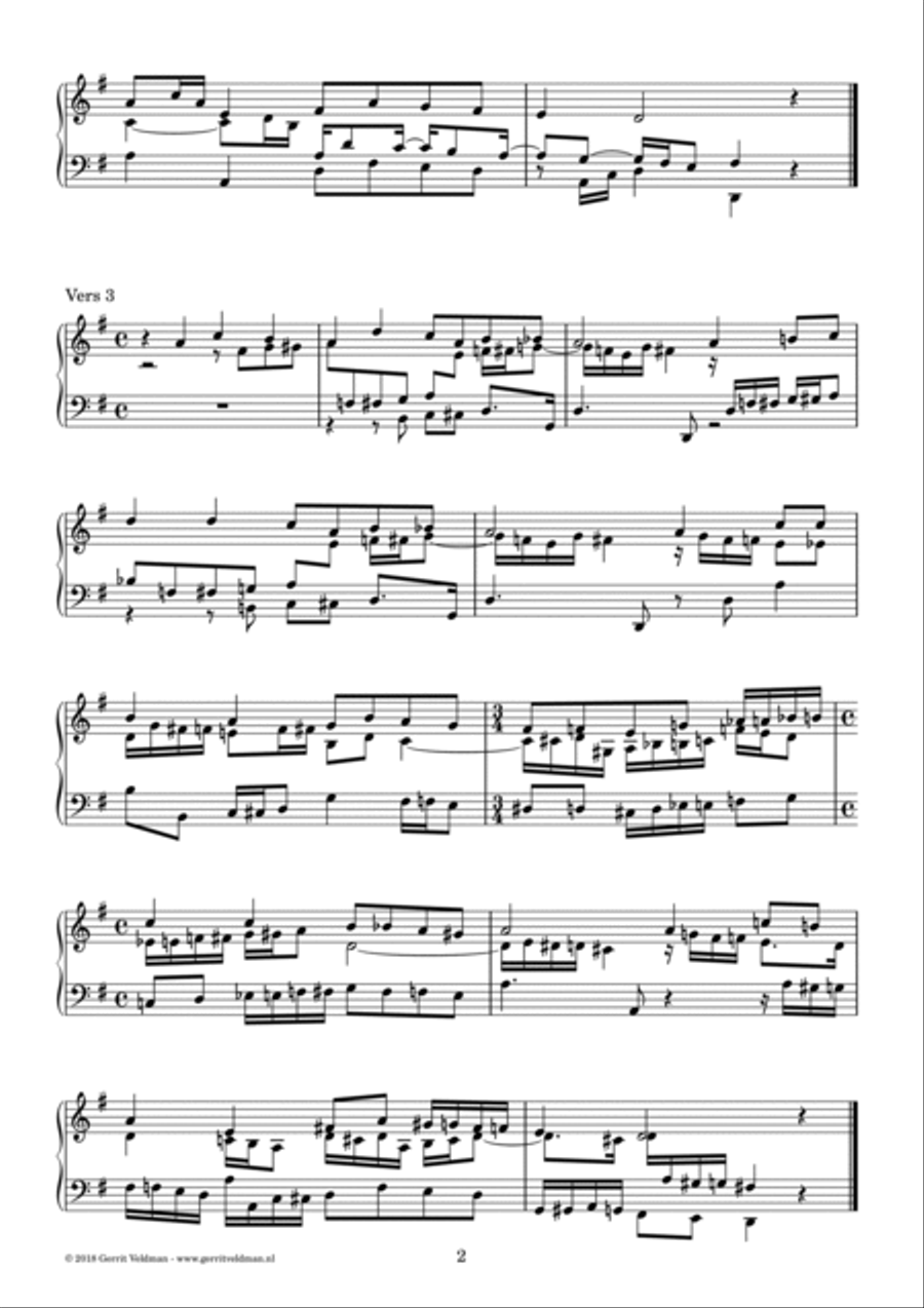 Psalm 57 (partita, manualiter) Organ Solo scores gallery preview page 2