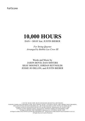 Book cover for 10,000 Hours