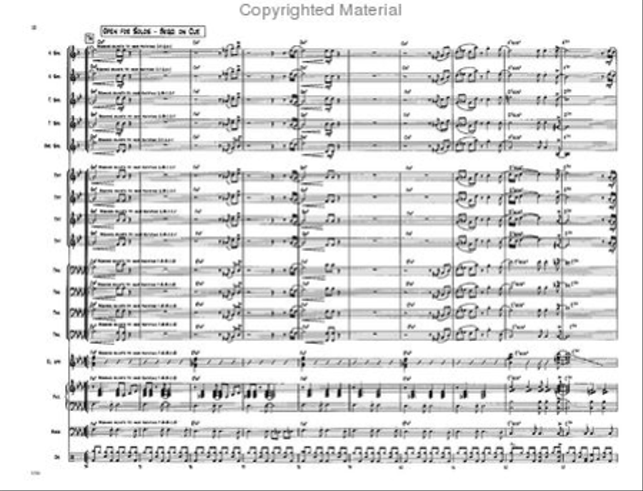 Wind Dancer Jazz Ensemble scores gallery preview page 10