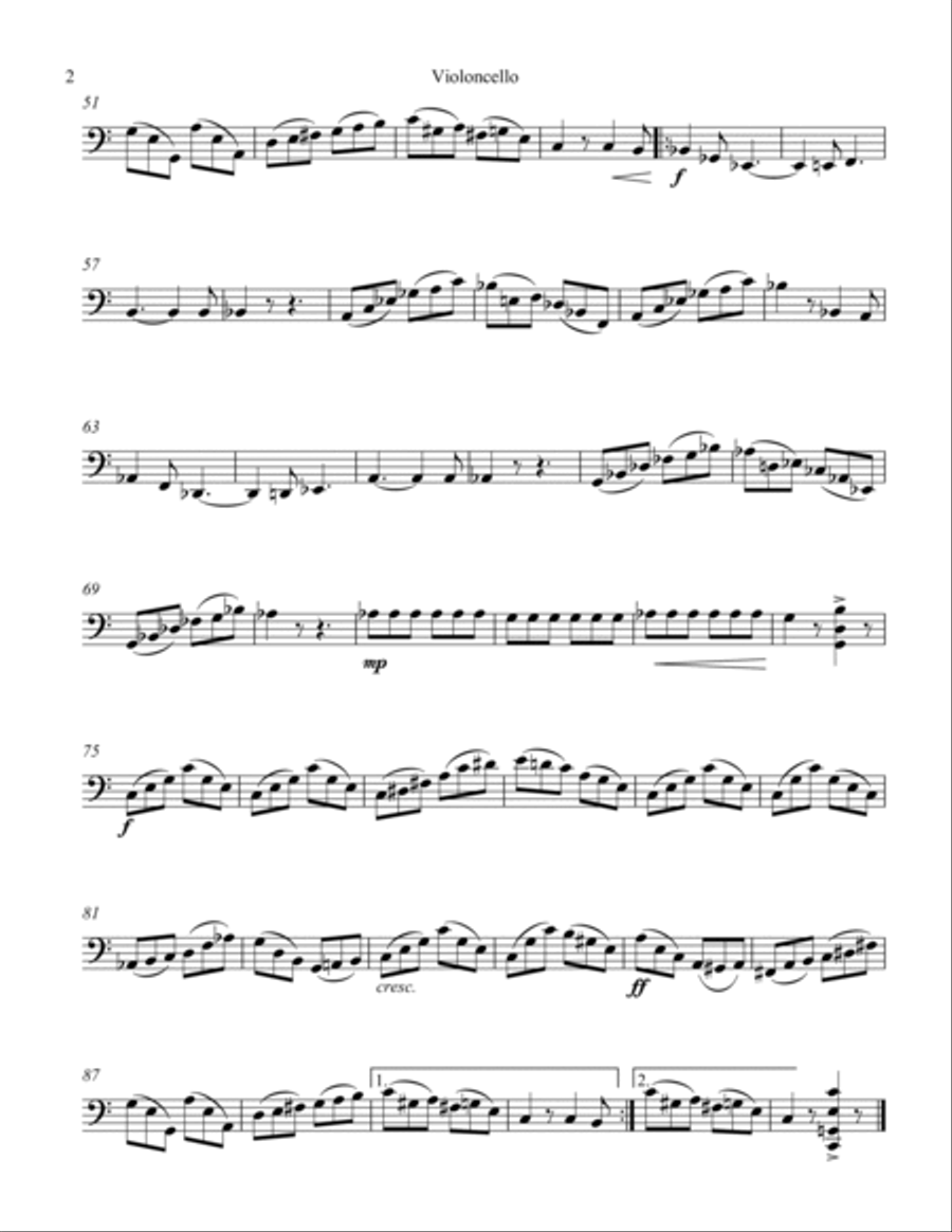 Antoinette String Quartet scores gallery preview page 2