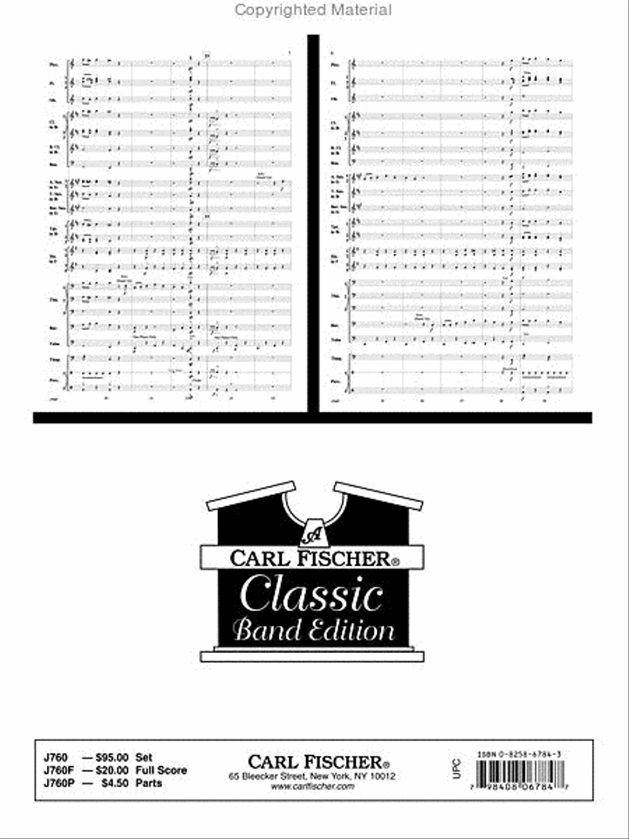 Triumphal Ode Triumphal Ode Concert Band scores gallery preview page 33