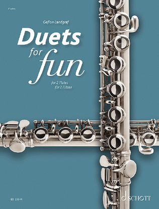 Book cover for Duets for fun: Flutes