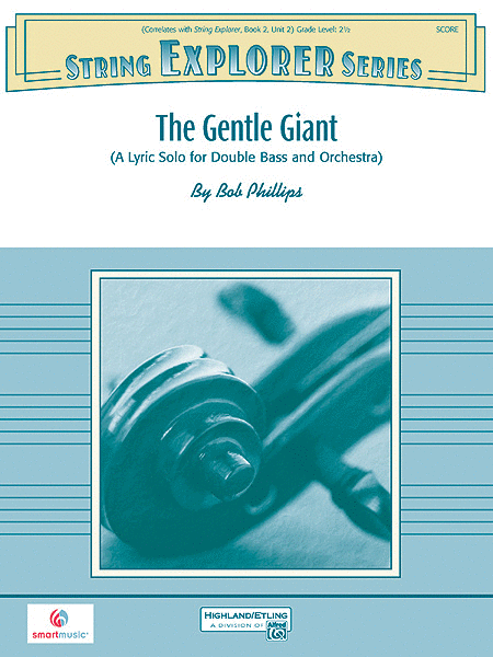 The Gentle Giant (A Lyric Solo for Double Bass and Orchestra) (score only) image number null