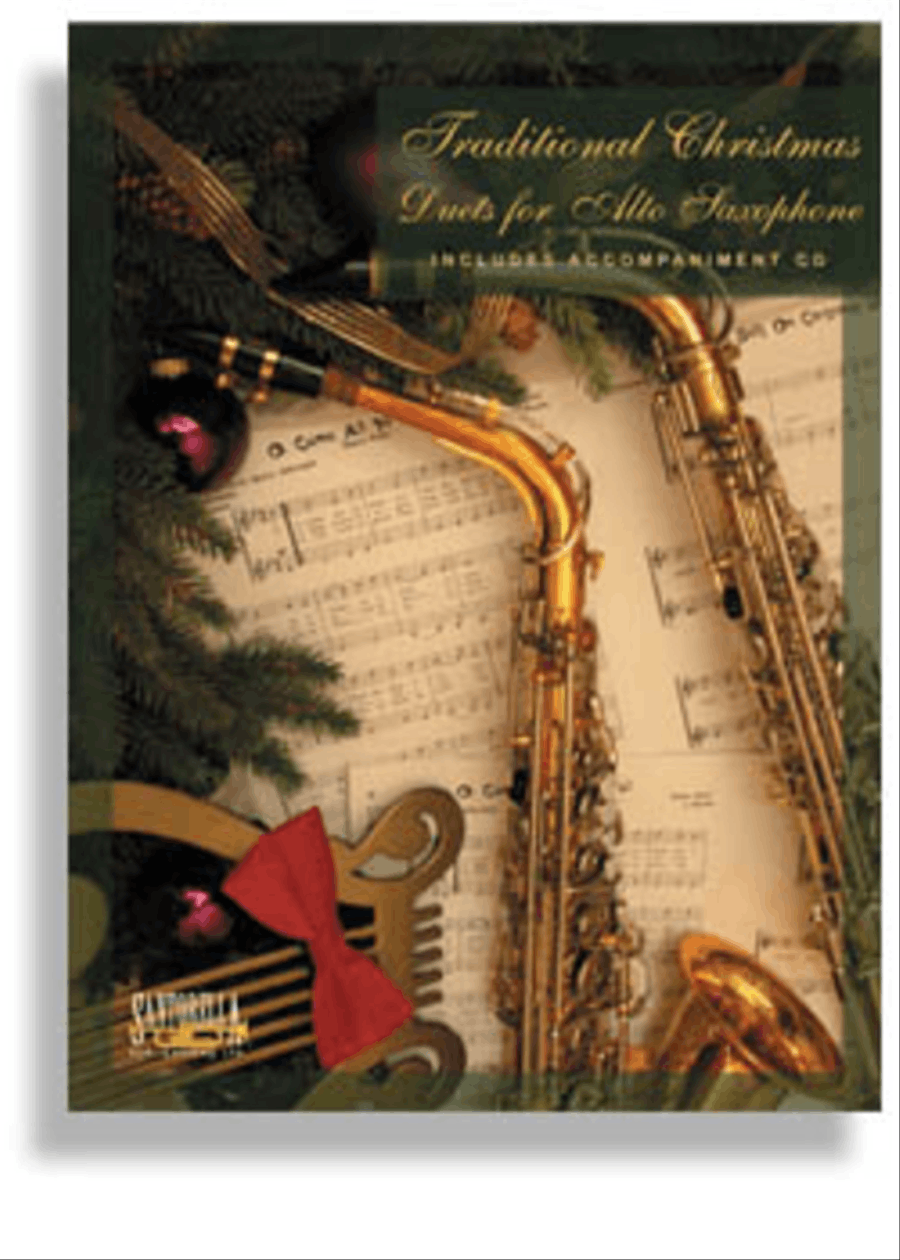 Traditional Christmas Duets for Alto Sax with CD Woodwind Duet scores gallery preview page 1