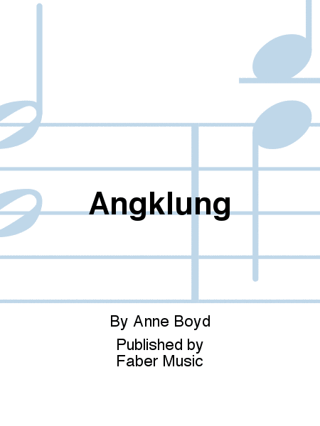 Boyd, Anne/Angklung (Piano)
