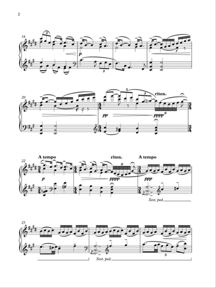 Printemps (Op. 94, 2016) Piano Solo scores gallery preview page 6