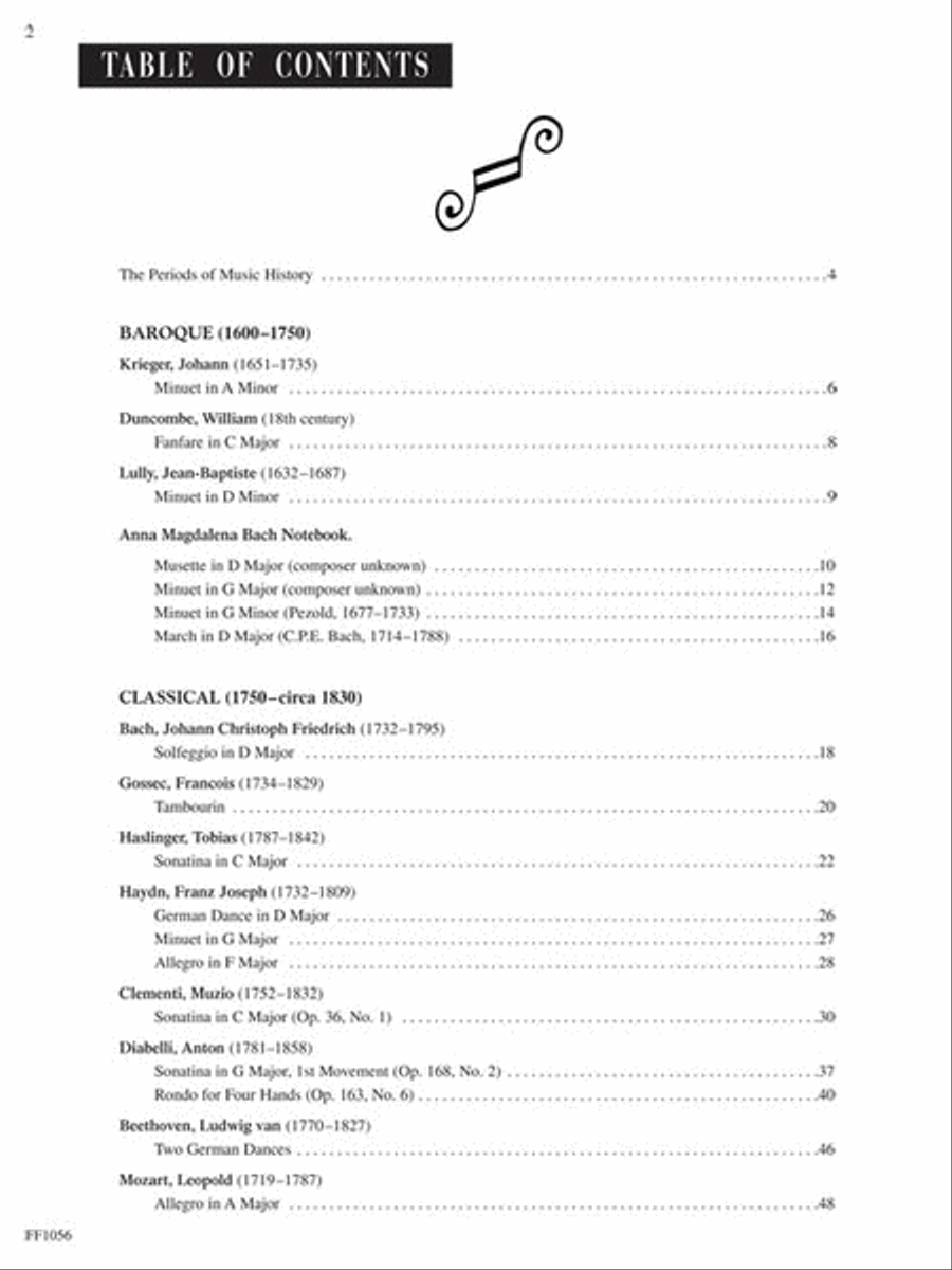 Piano Literature – Book 3: Revised Edition Piano Method scores gallery preview page 2