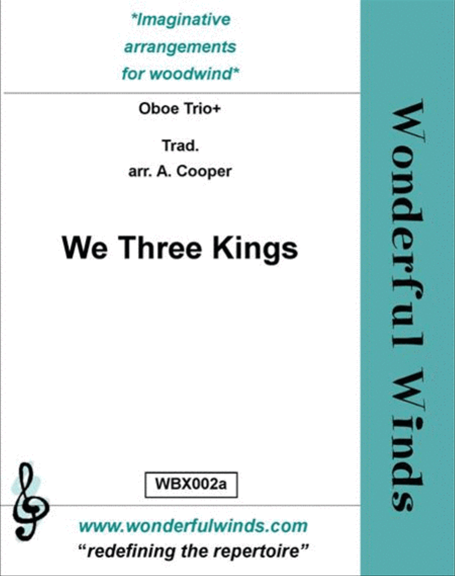 We Three Kings Woodwind Trio scores gallery preview page 1