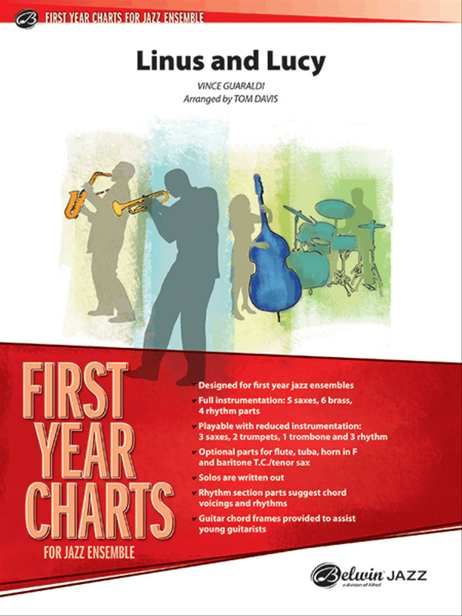 Linus and Lucy Linus and Lucy Jazz Ensemble scores gallery preview page 1