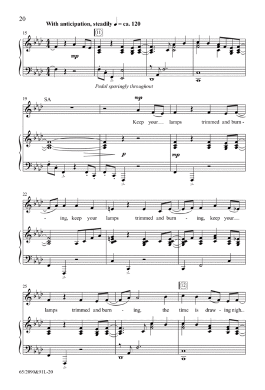 The Glory of Christmas - SATB with Performance CD 4-Part scores gallery preview page 11