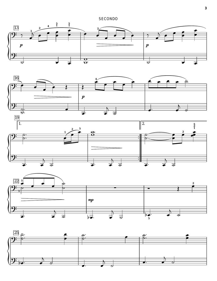 (Everything I Do) I Do It For You Piano Duet scores gallery preview page 3