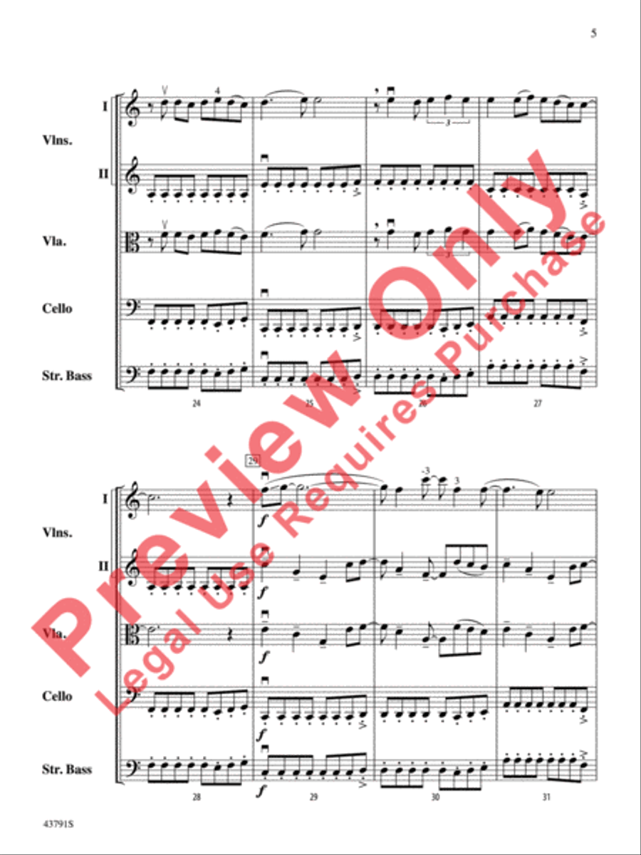 Starlight String Orchestra scores gallery preview page 6