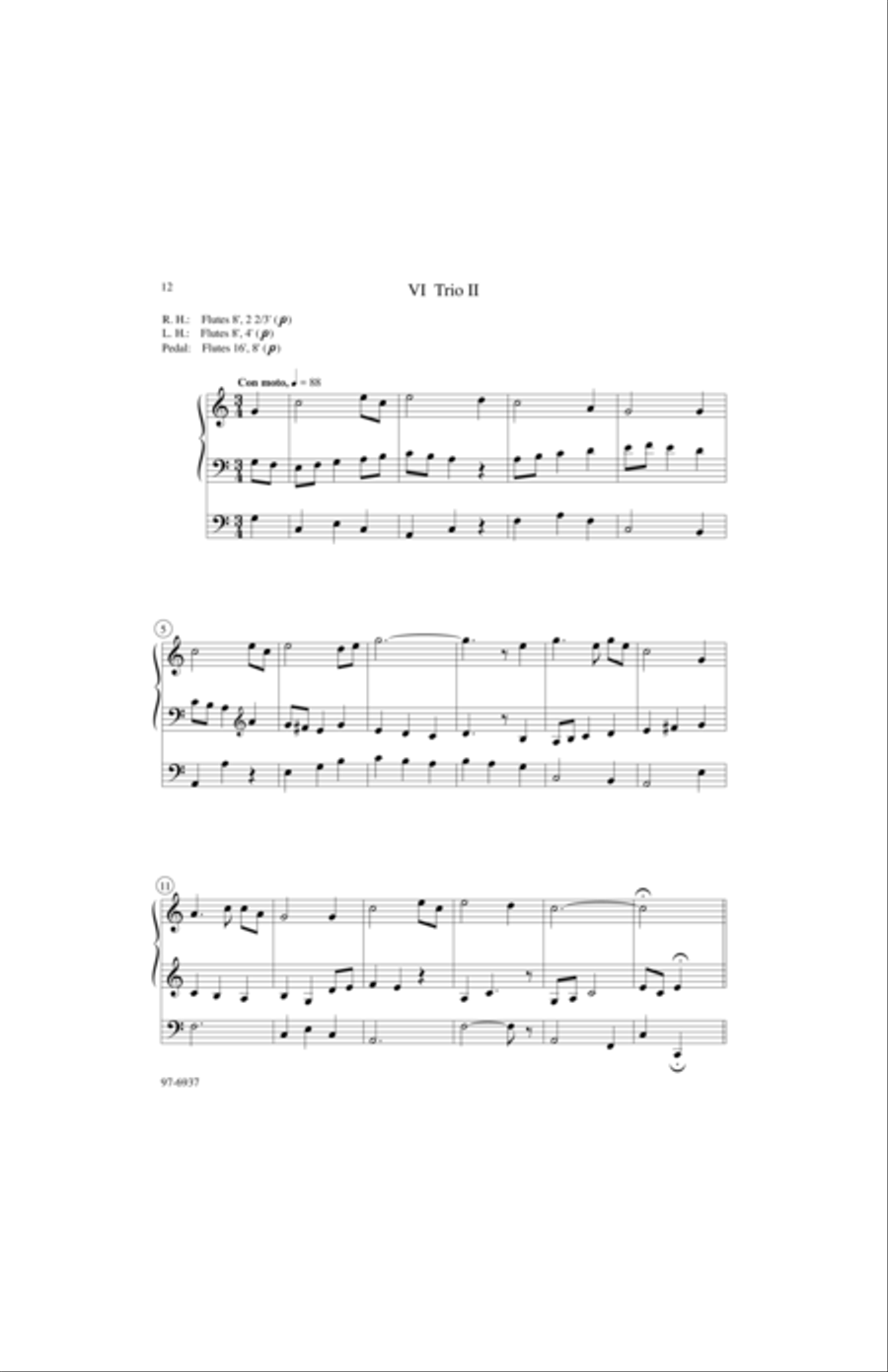 Partita on New Britain Partita on New Britain Organ scores gallery preview page 7