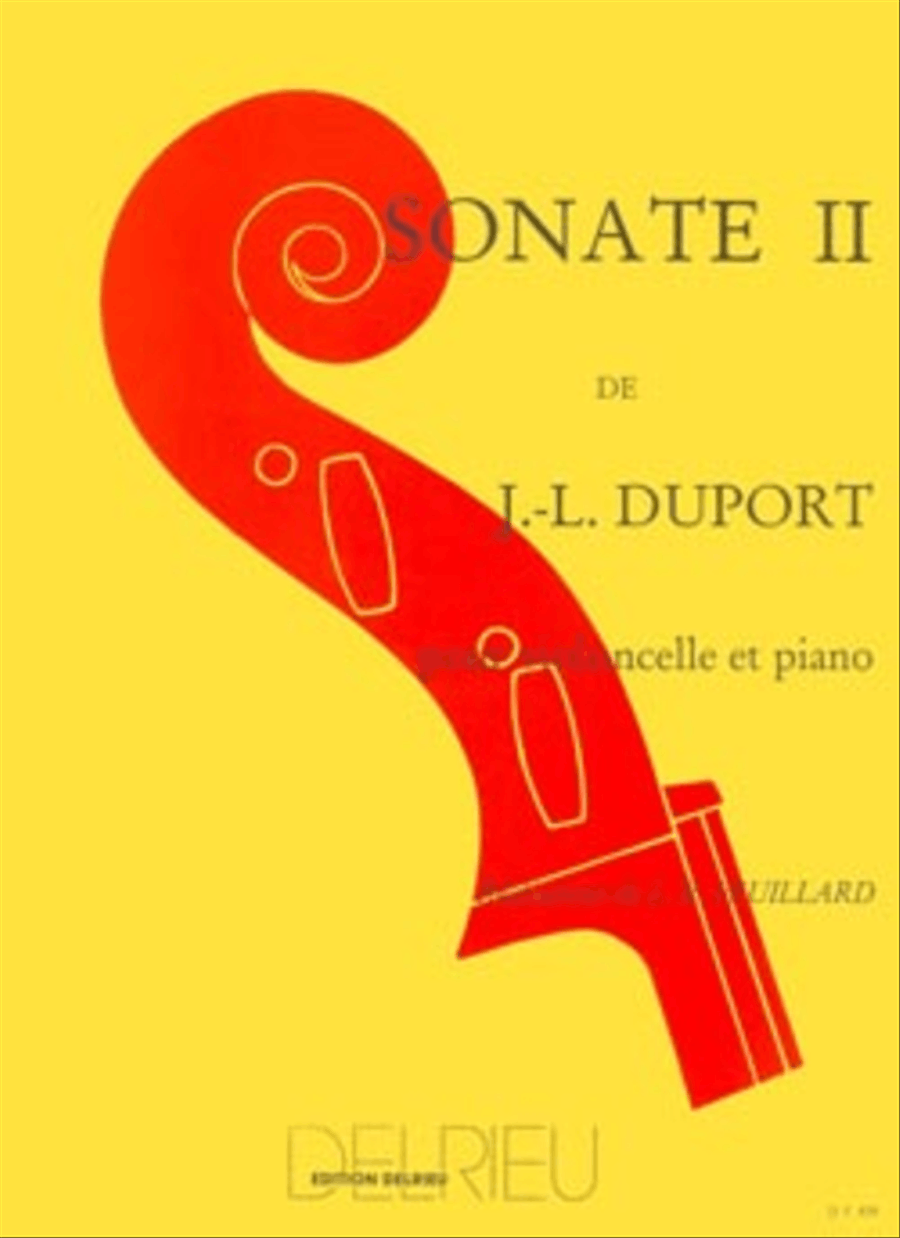 Sonate No. 2 Piano Accompaniment scores gallery preview page 1