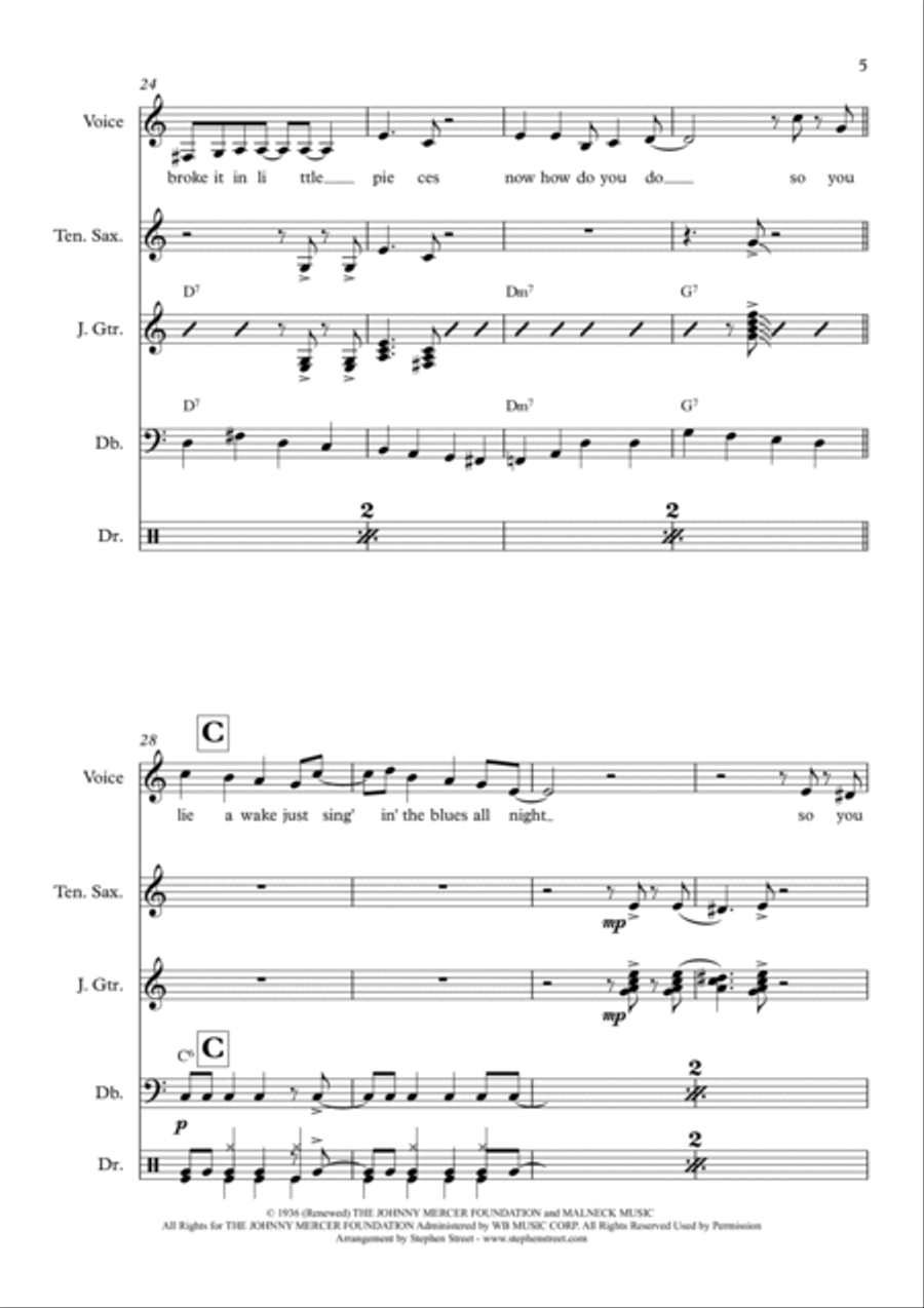 Goody Goody Jazz Ensemble scores gallery preview page 5