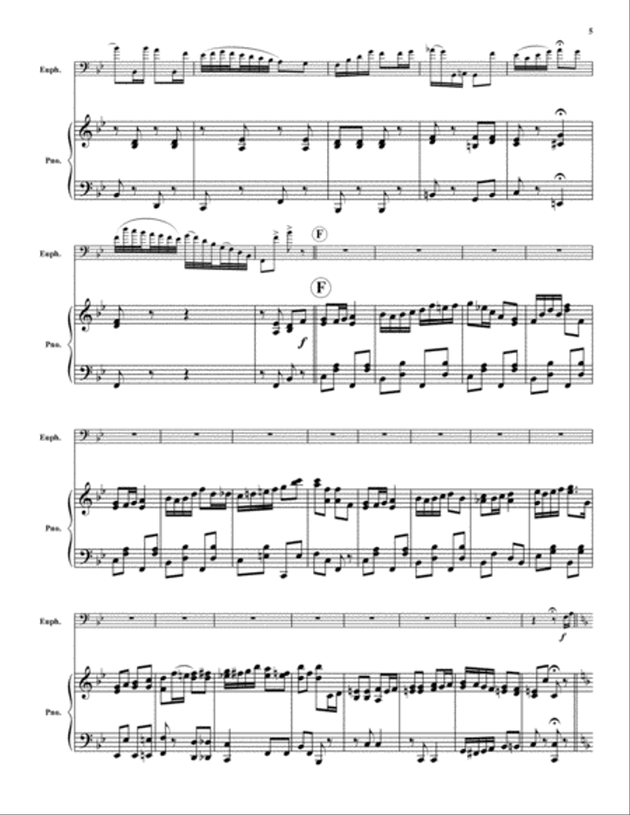 Polka Fantastic Euphonium scores gallery preview page 5
