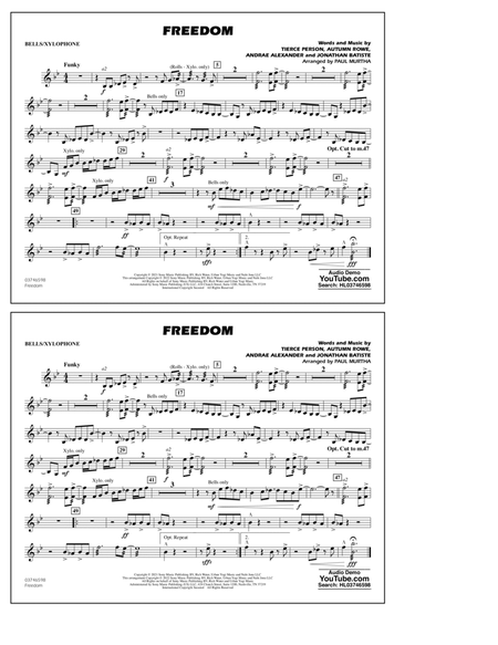 Freedom (arr. Paul Murtha) - Bells/Xylophone
