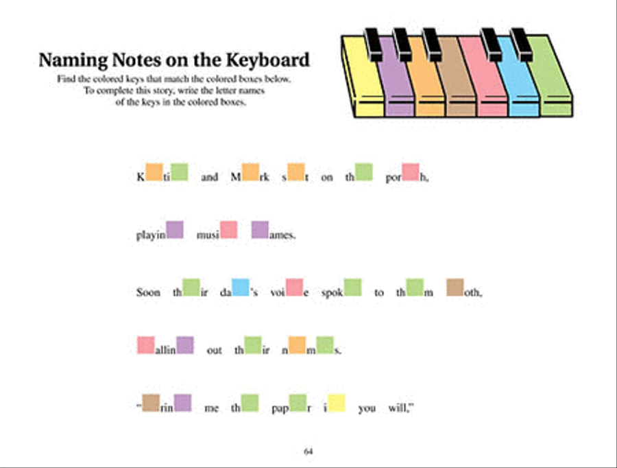 All-in-One Piano Lessons Book A Piano Method scores gallery preview page 6