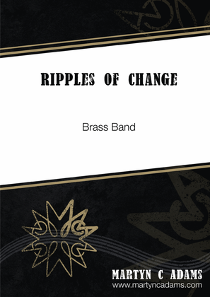 Book cover for Ripples of Change (For Brass Band)