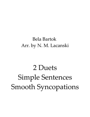 Simple Sentences and Smooth Syncopations