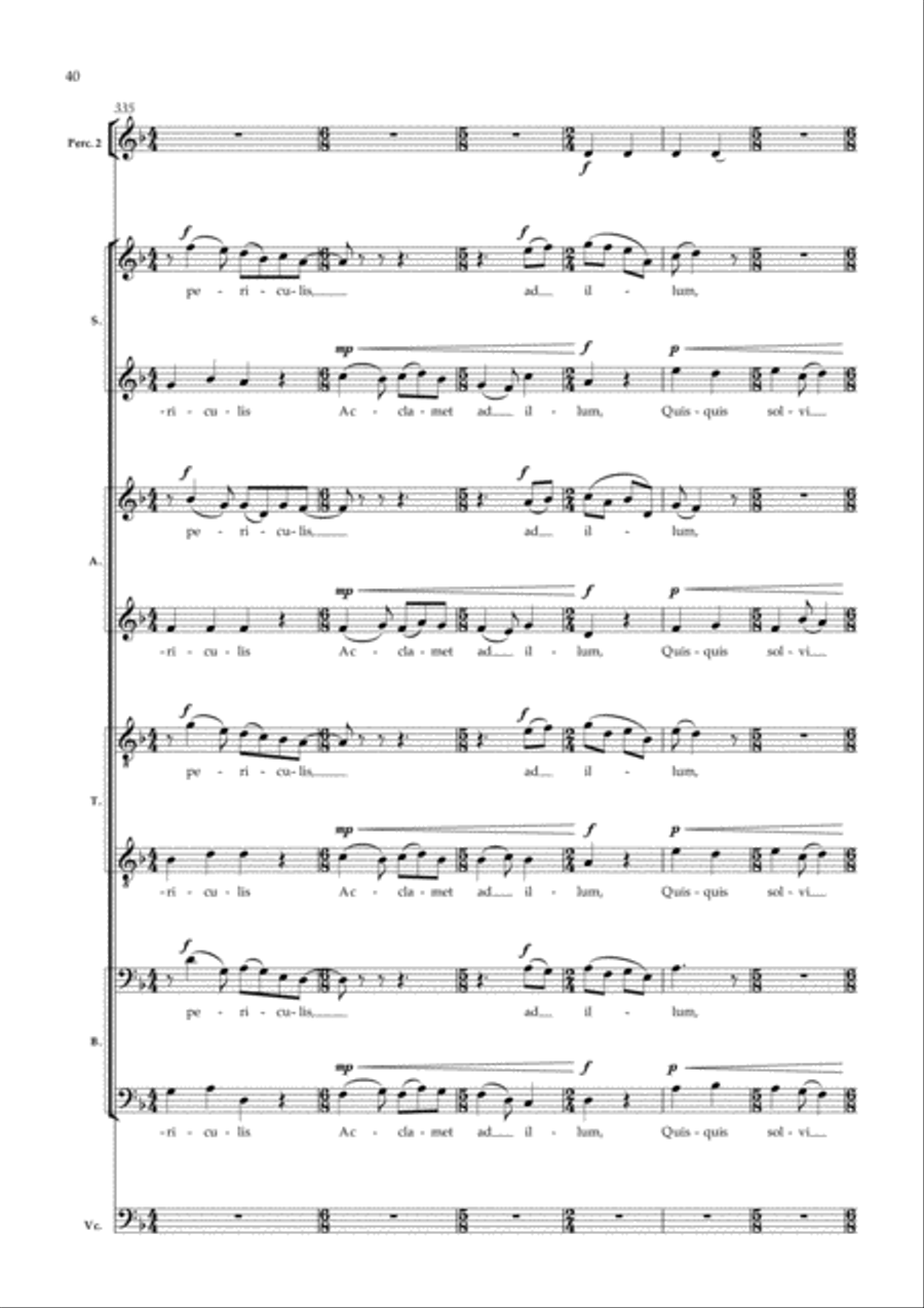 To the Field of Stars To the Field of Stars 4-Part scores gallery preview page 8
