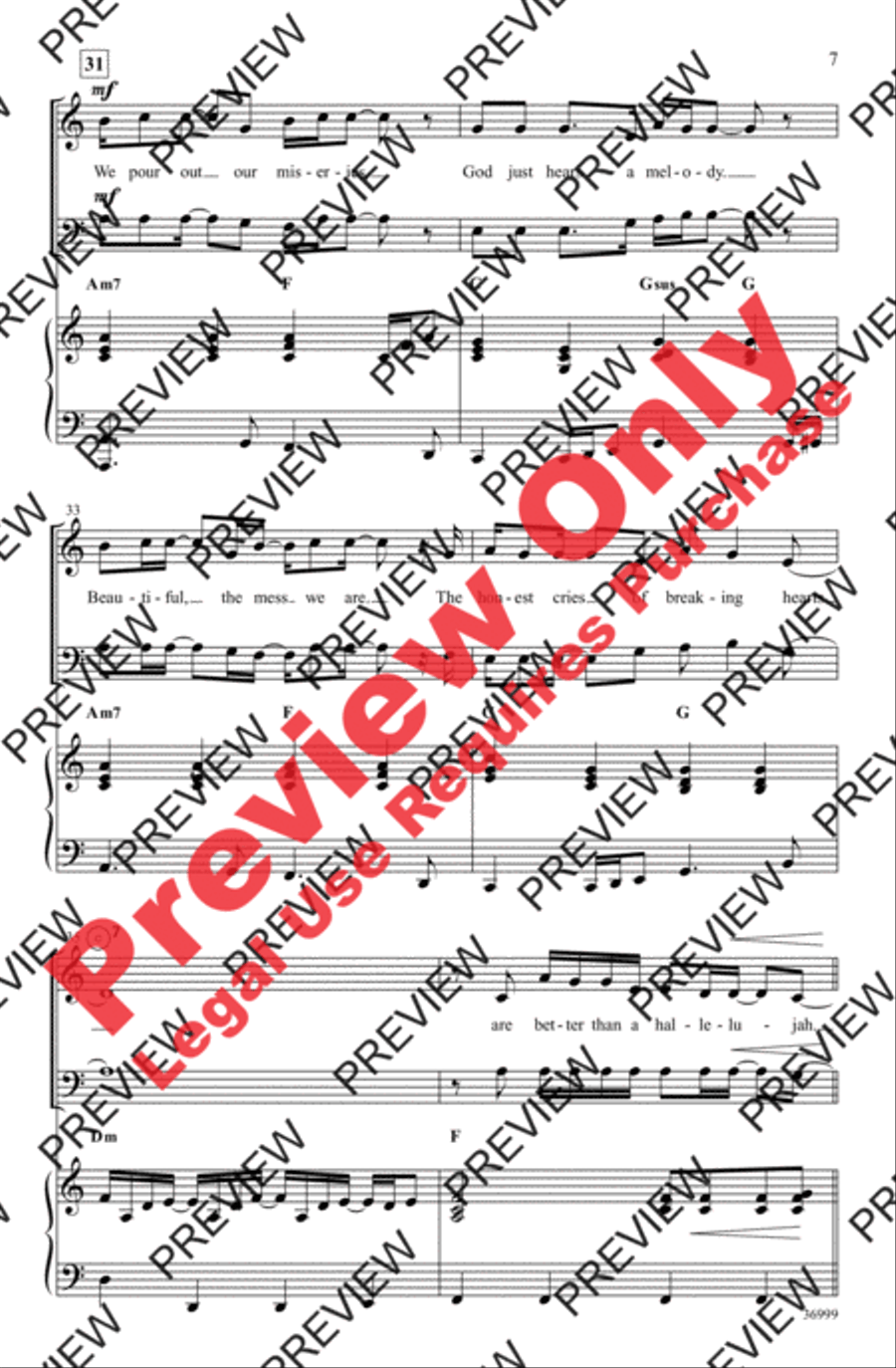 Better Than a Hallelujah Better Than a Hallelujah 2-Part scores gallery preview page 7