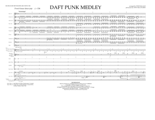 Daft Punk Medley - Full Score