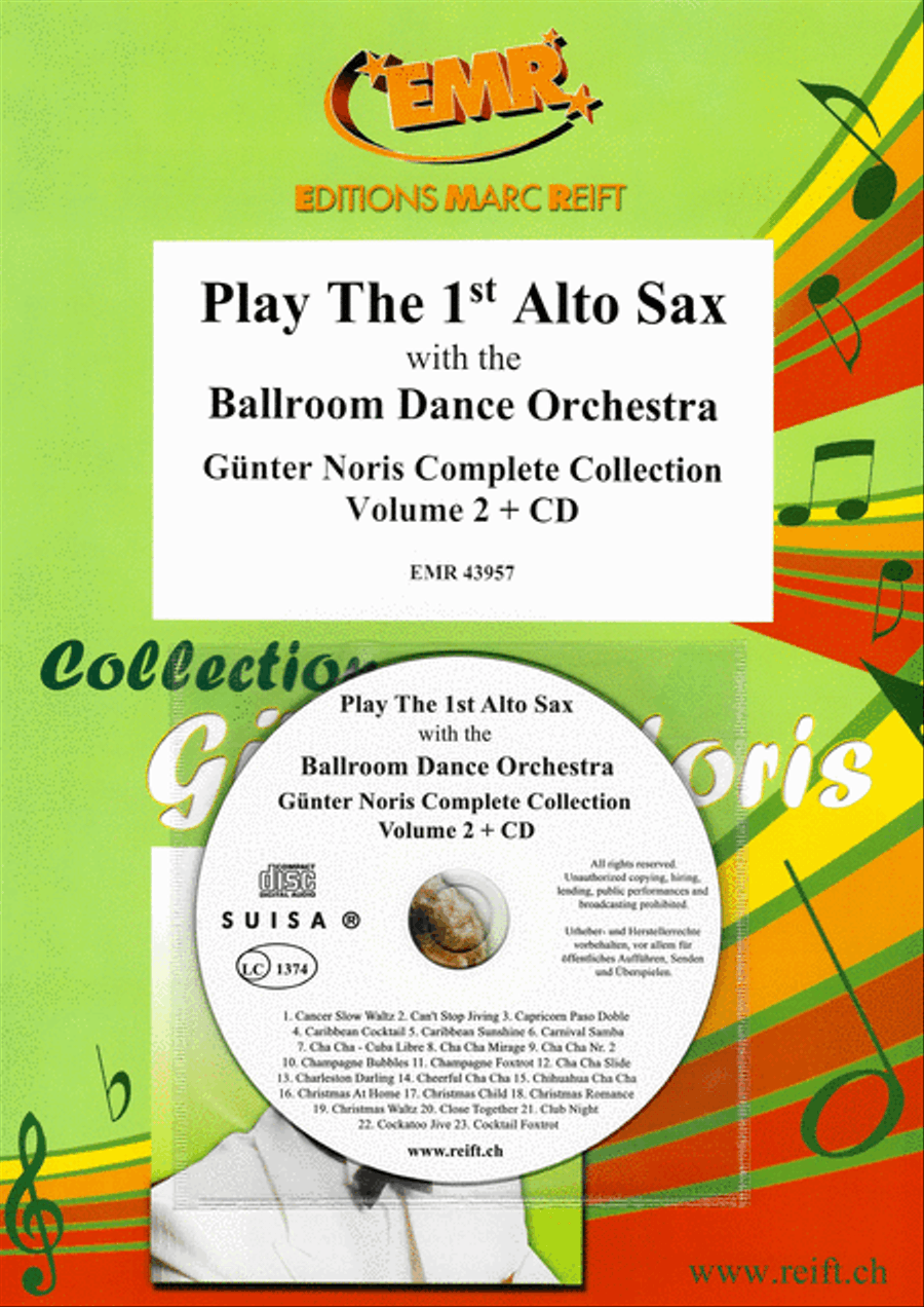 Play The 1st Alto Sax With The Ballroom Dance Orchestra Vol. 2 Alto Saxophone scores gallery preview page 1