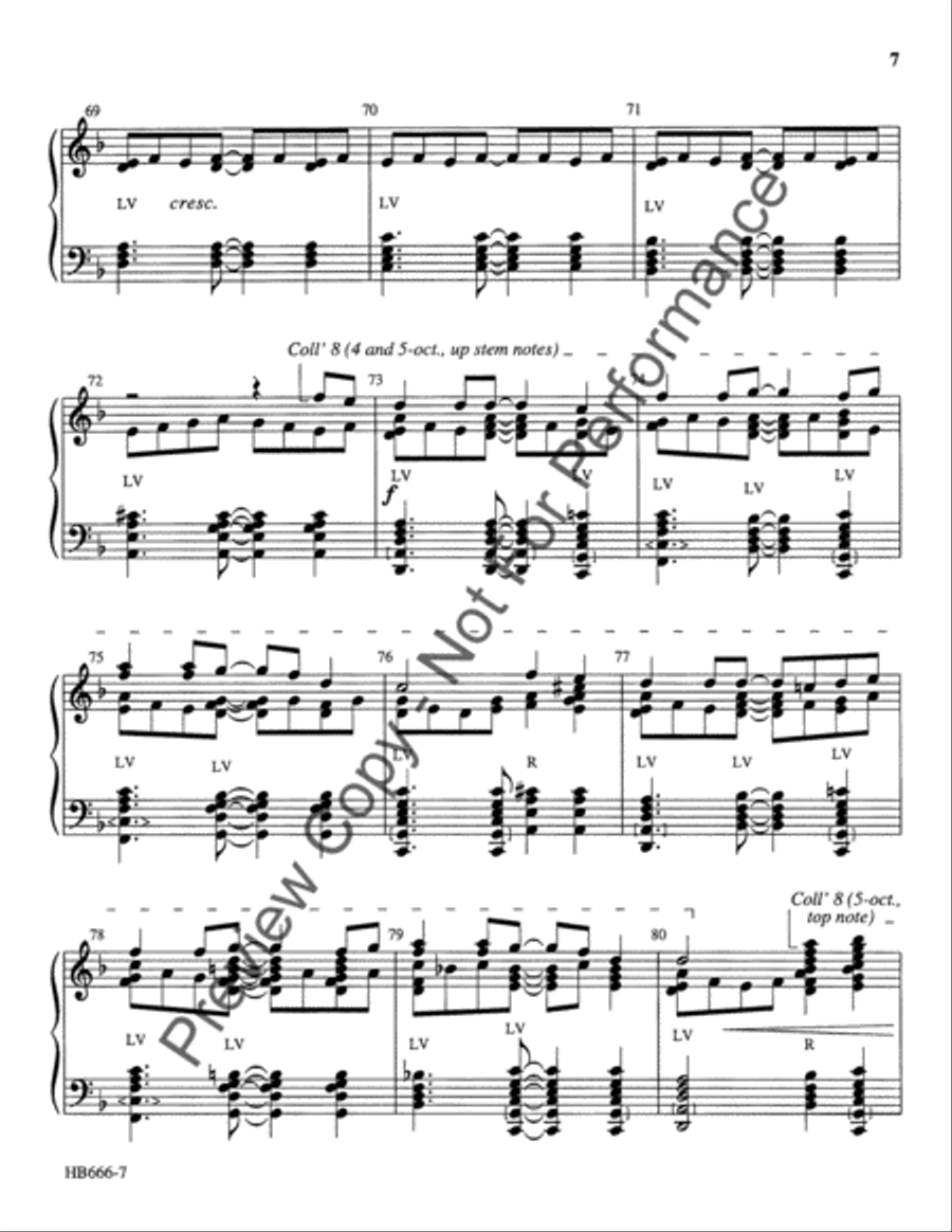 To Mock Your Reign, O Dearest Lord 5-Octaves scores gallery preview page 7