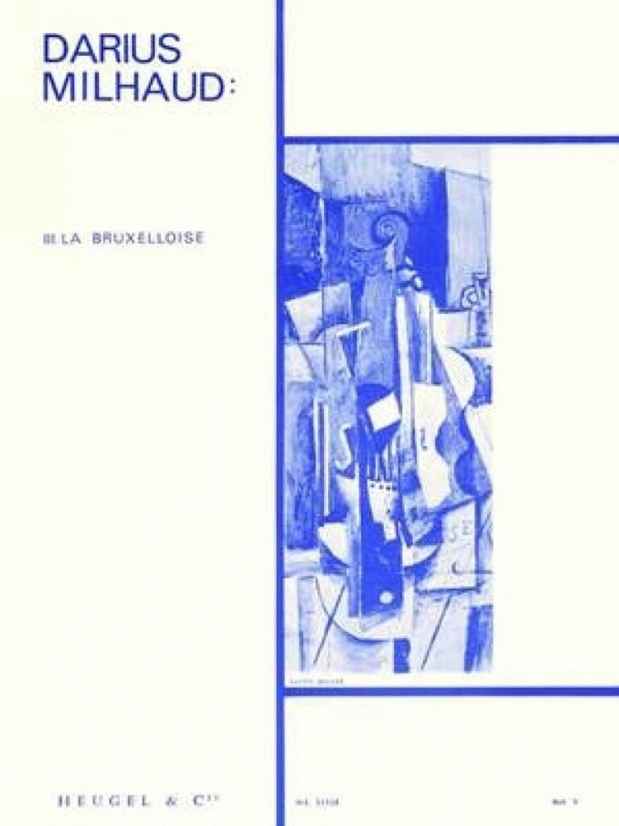 3 Visages Op.238 No.3 - La Bruxelloise Piano Accompaniment scores gallery preview page 1