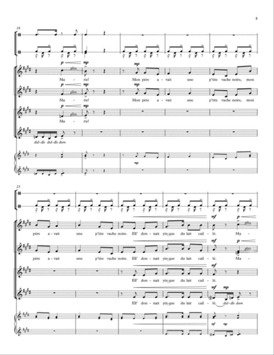 Marie Madeleine (SSAA) SSAA scores gallery preview page 5