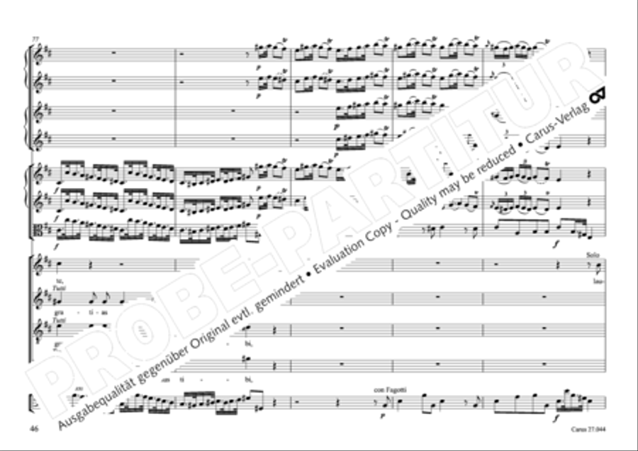 Messa per il Santissimo Natale 4-Part scores gallery preview page 37