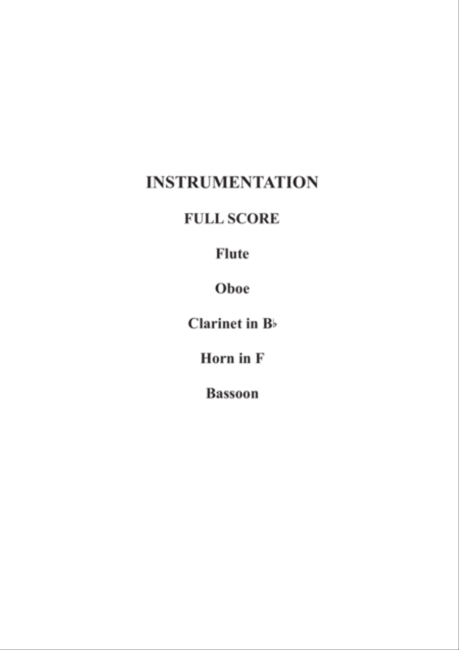 Father Christmas Woodwind Quintet scores gallery preview page 2