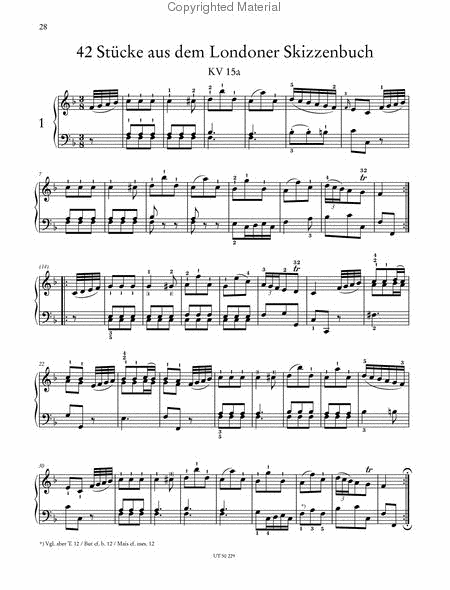 Piano Pieces - Volume 1