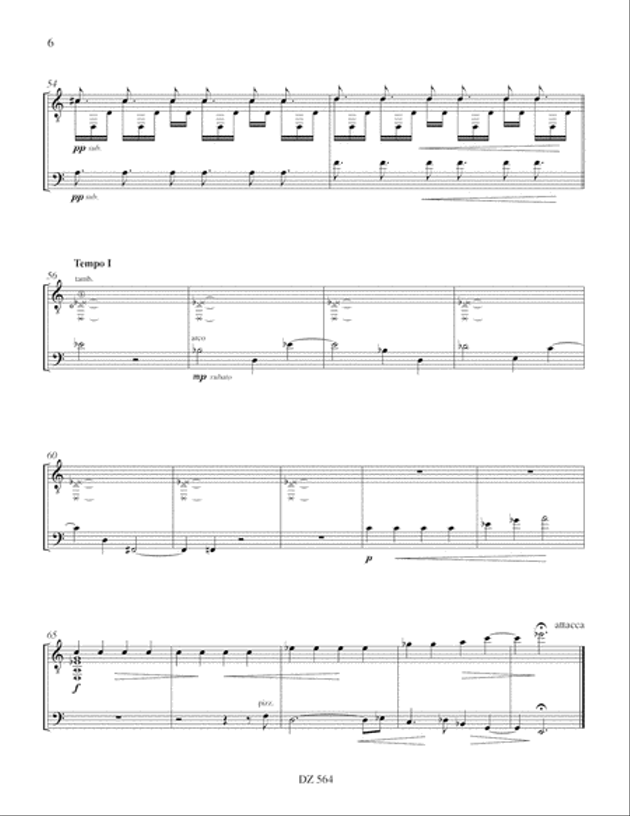 Sonatina Double Bass scores gallery preview page 6