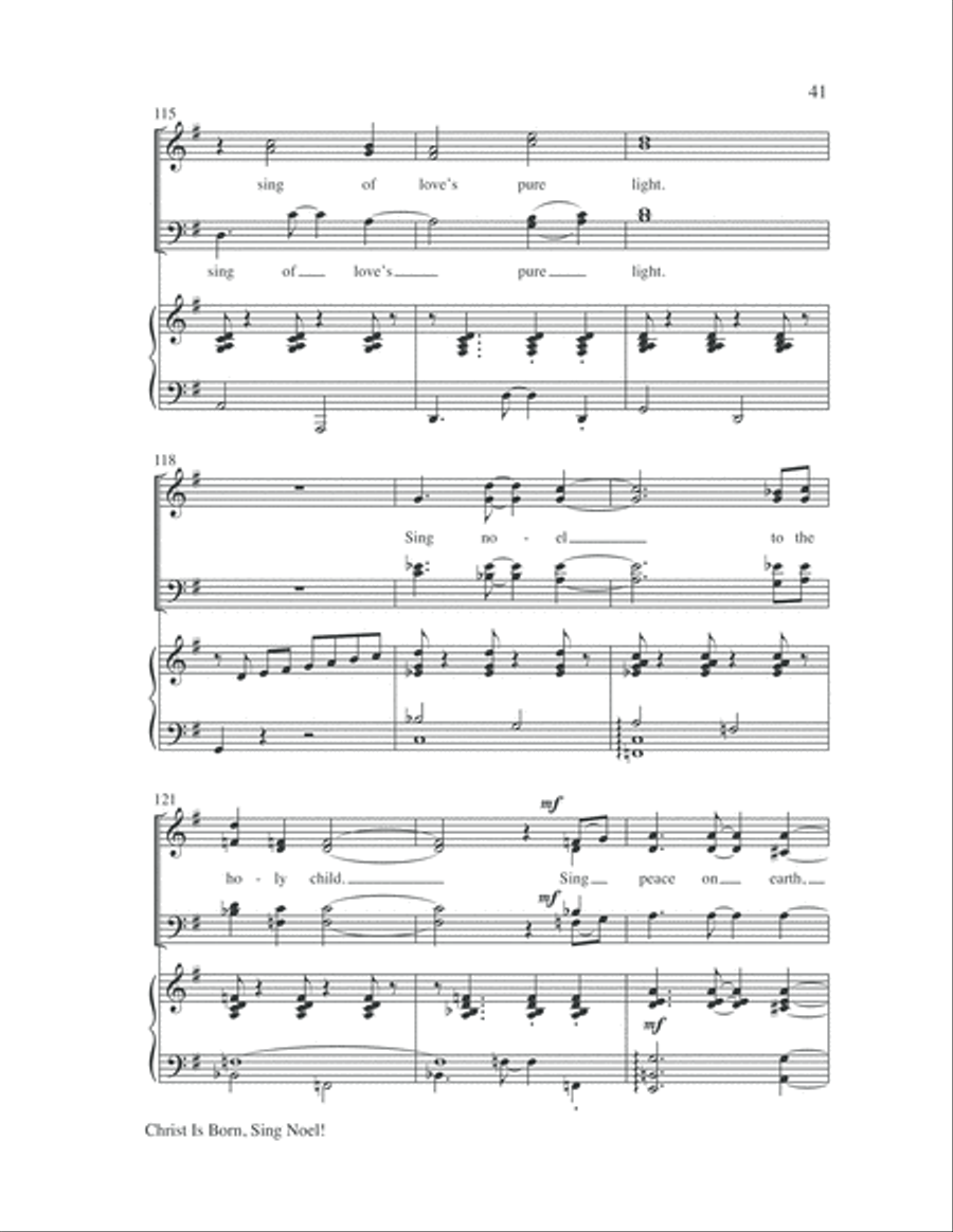 Let the Whole World Sing 4-Part scores gallery preview page 45