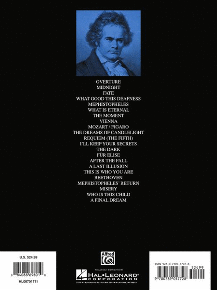 Trans-Siberian Orchestra – Beethoven's Last Night Piano, Vocal, Guitar scores gallery preview page 8