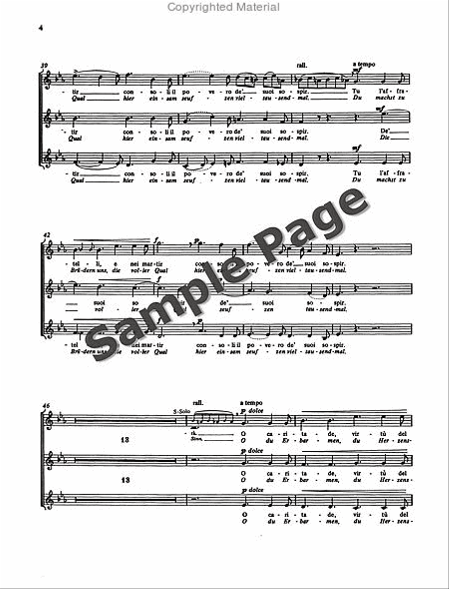 La Carita SSA scores gallery preview page 5