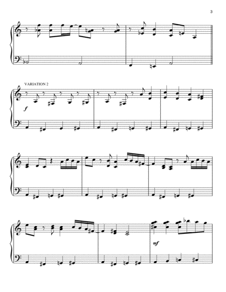 Theme And Variations 1-4